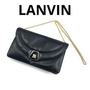 Lanvin Paris Vintage 1970s Shoulder Bag / Clutch, Made in Italy
